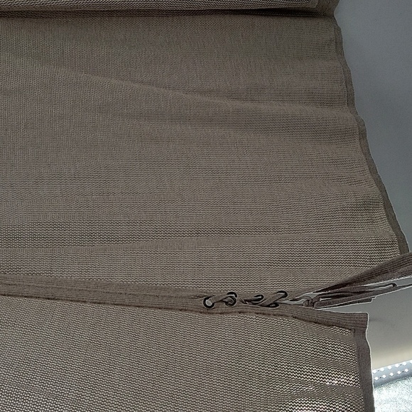 Lane Bryant Tan Knit Long Vest - Picture 14 of 16